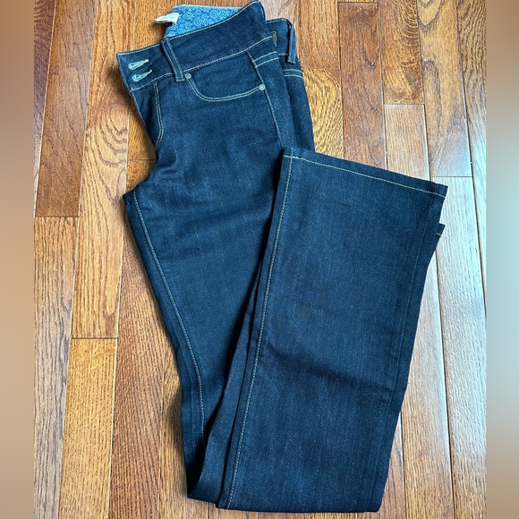 Paige Denim Boot Cut Jeans 24 - Picture 1 of 3